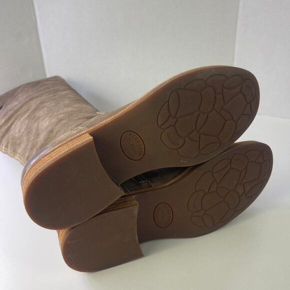 Kork-Ease Addison Over the Knee Suede Boot Taupe 8.5 M - Picture 6 of 11